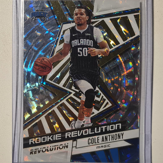 Cole Anthony 2020-21 Panini Revolution Fractal Variant #3 NBA Basketball Orlando Magic mint sleeved