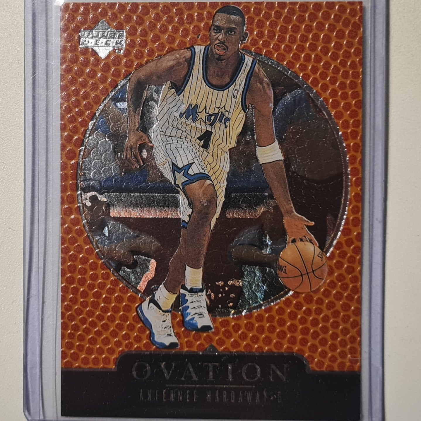 Anfernee Hardaway 1998 Upper-Deck Ovation #47 NBA Basketball Orlando Magic excellent sleeved