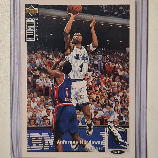 Anfernee Hardaway 1994 Upper-Deck collectors choice #1 NBA Basketball Orlando Magic Excellent sleeved