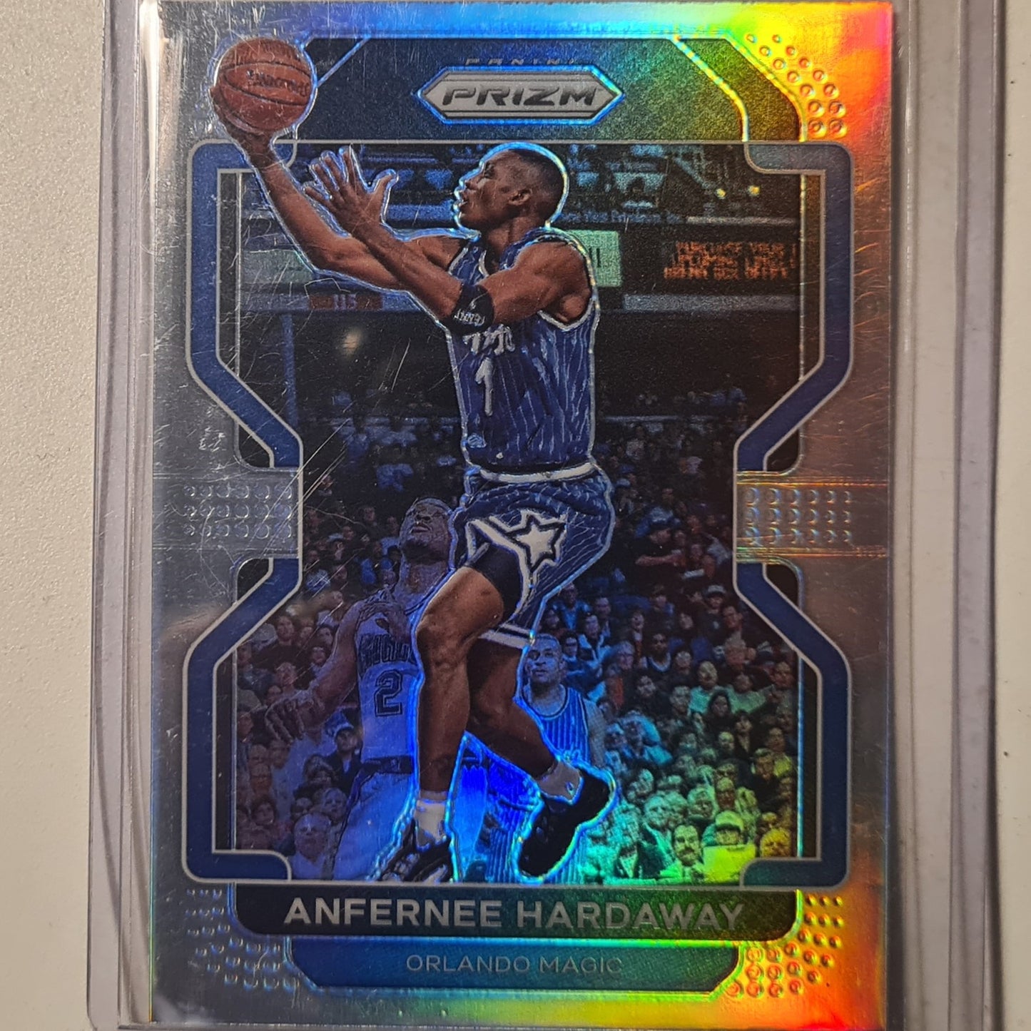 Anfernee Hardaway 2021-22 Panini Prizm Refractor #294 NBA Basketball Orlando Magic Excellent/mint sleeved