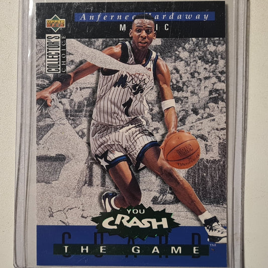 Anfernee Hardaway 1994 Upper-Deck crash the game 750 assists A6 NBA Basketball Orlando Magic Excellent sleeved