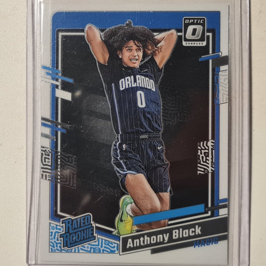 Anthony Black 2023-24 Panini Donruss Optic rated Rookie RC #207 NBA Basketball Orlando Magic Excellent/mint sleeved