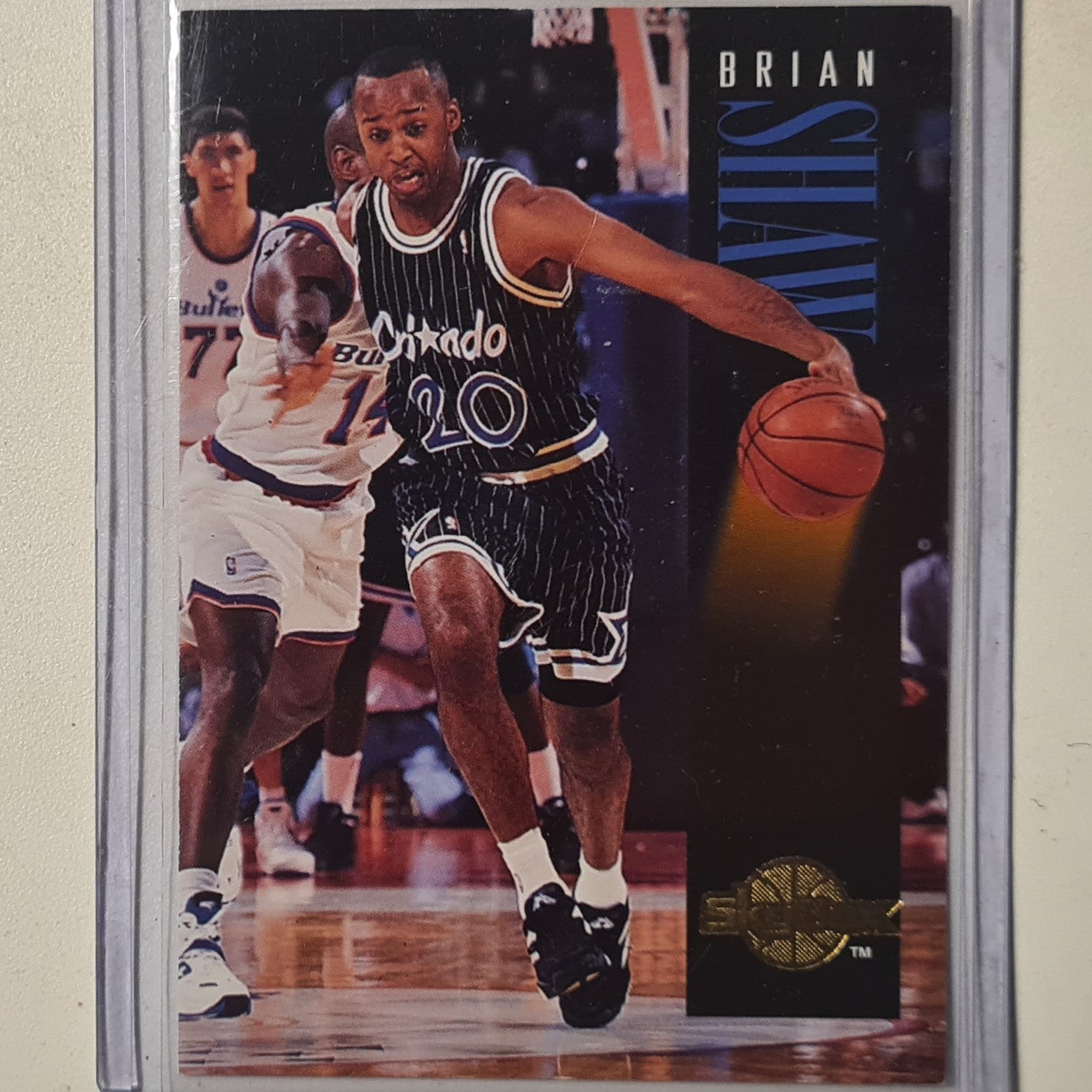 Brian Shaw 1995 Skybox #264 NBA Basketball Orlando Magic Excellent Sleeved