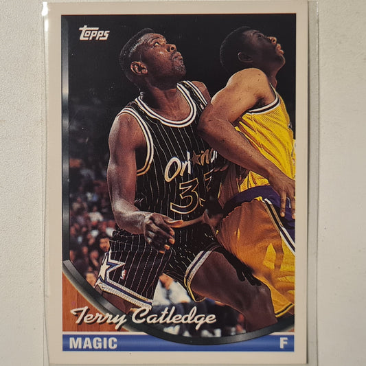 Terry Catledge 1993 Topps #18 NBA Basketball Orlando Magic Excellent