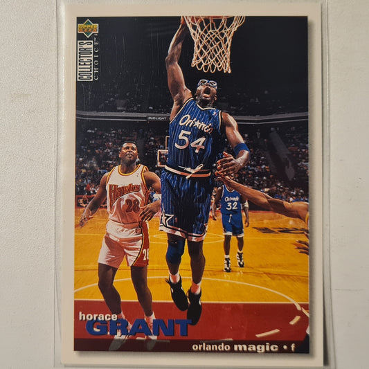 Horace Grant 1995 Upper-Deck #88 NBA Basketball Orlando Magic Excellent