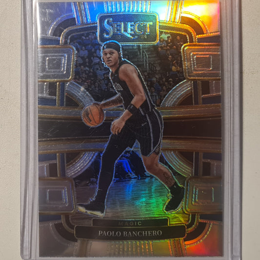 Paolo Banchero 2023-24 Panini Select Prizm Refractor #31 NBA Basketball Orlando Magic mint sleeved