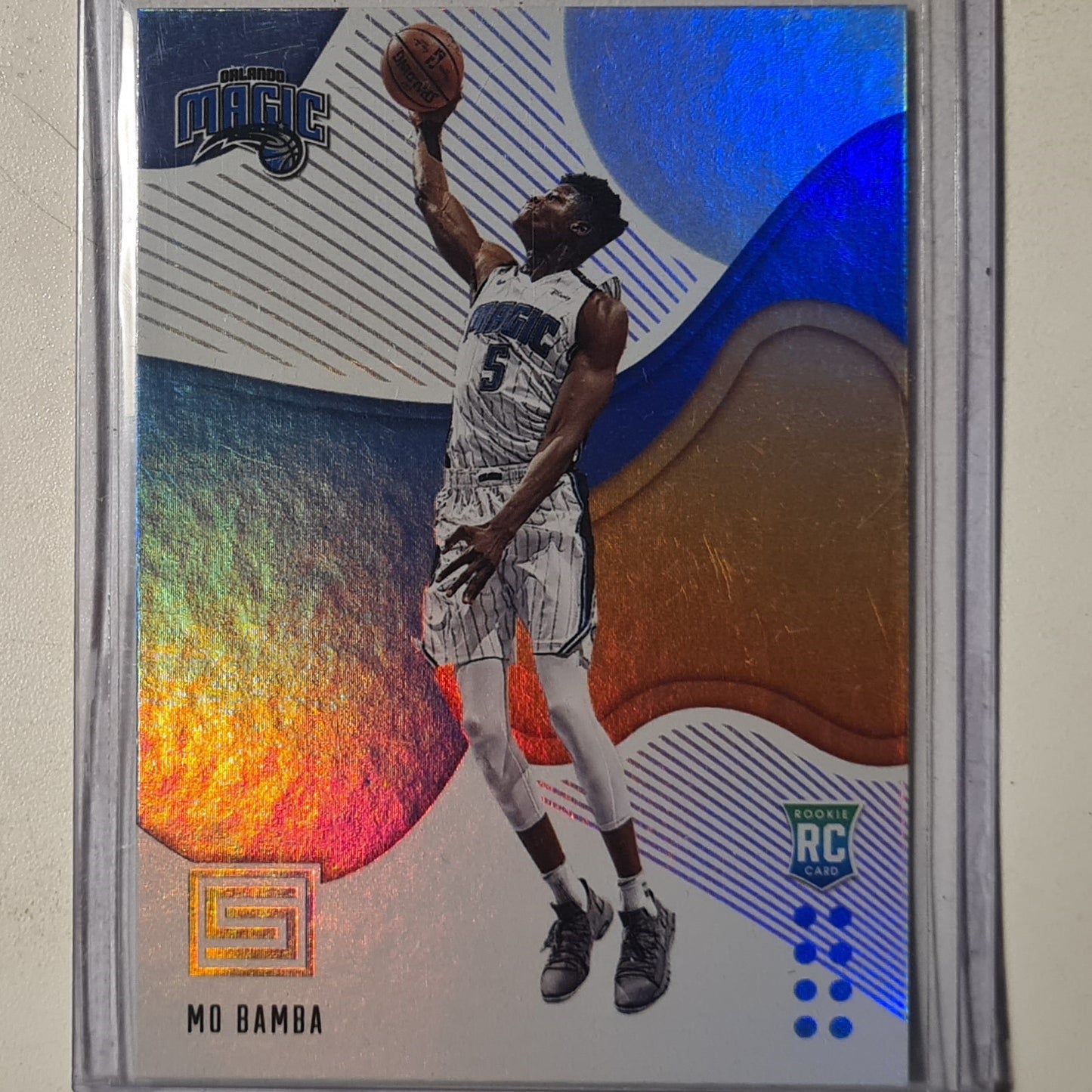 Mo Bamba 2018-19 Panini Status Rookie RC #154 NBA Basketball Orlando Magic excellent/mint sleeved