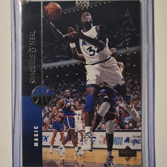 Shaquille O'Neal 1994 Upper-Deck all star class #100 NBA Basketball Orlando Magic Excellent Sleeved