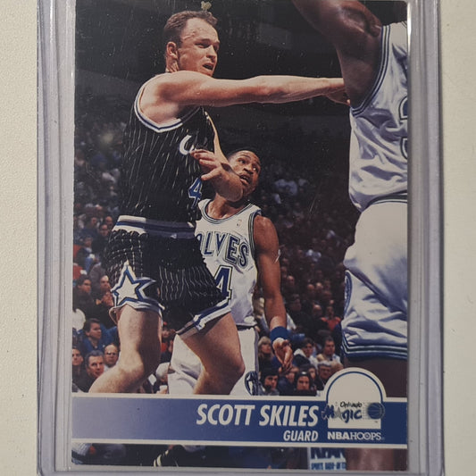 Scott Skiles 1994 Skybox NBA Hoops #155 NBA Basketball Orlando Magic very good sleeved