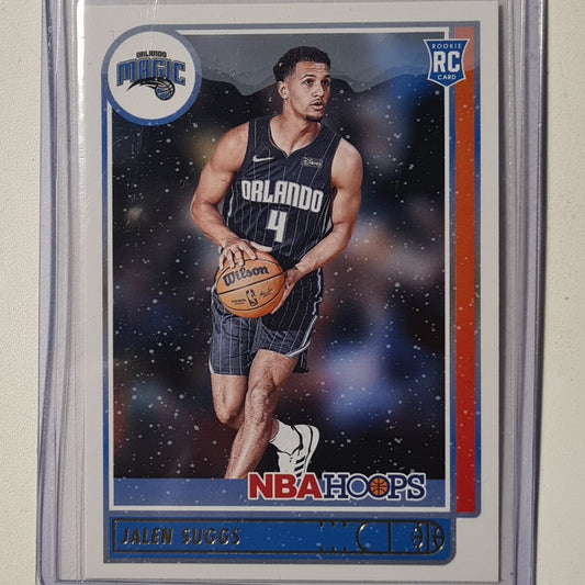 Jalen Suggs 2021-22 NBA Hoops winter Rookie RC #210 NBA Basketball Orlando Magic Excellent/mint sleeved