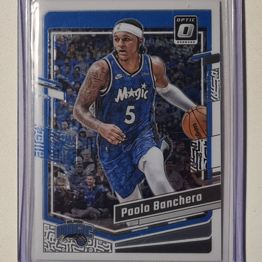 Paolo Banchero 2023-24 Panini Donruss Optic #54 NBA Basketball Orlando Magic excellent mint sleeved