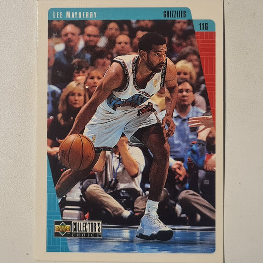 Lee Marbury 1997 Upper-Deck collectors choice #150 NBA Basketball Vancouver Grizzlies Excellent sleeved