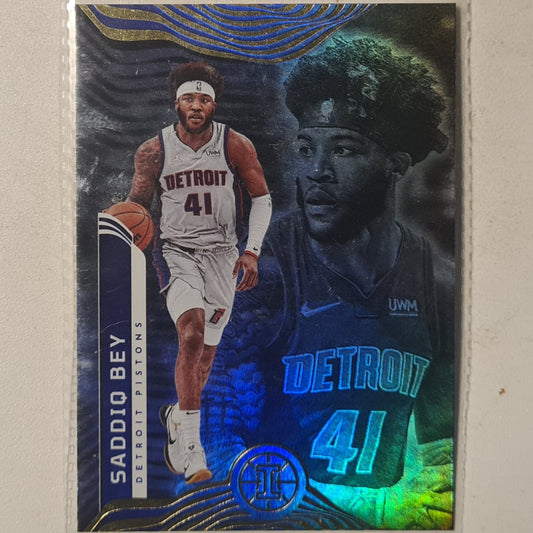 Saddiq Bey 2021-22 Panini Illusions #44 NBA Basketball Detroit Pistons excellent/mint Sleeved