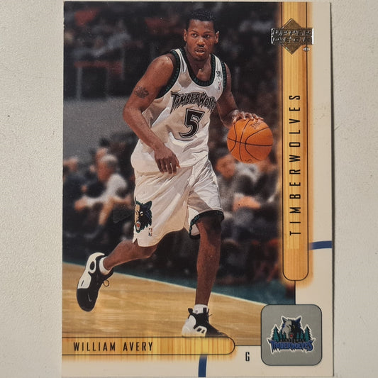 William Avery 2002 Upper-Deck #325 NBA Basketball Minnesota Timberwolves very good sleeved