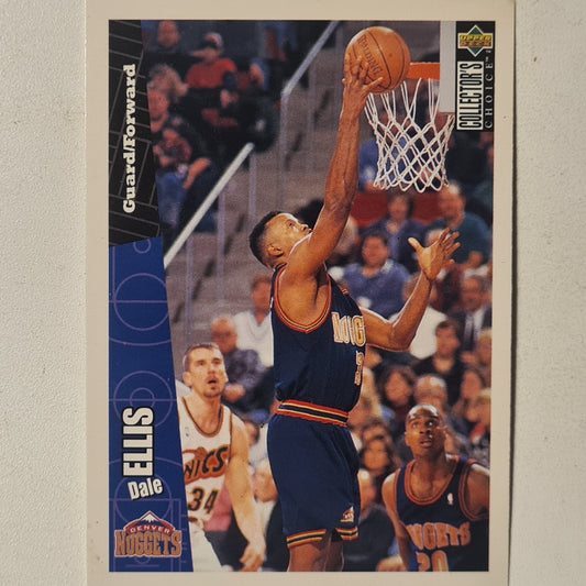 Dale Ellis 1996 Upper-Deck collectors choice #46 NBA Basketball Denver Nuggets Excellent sleeved