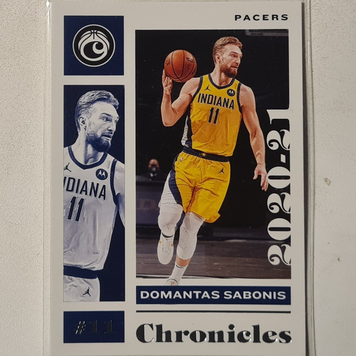 Domantis Sabonis 2020-21 Panini Chronicles #22 NBA Basketball Indiana Pacers Excellent sleeved