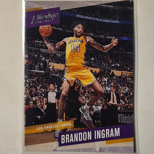 Brandon Ingram 2017-18 Panini Prestige #66 NBA Basketball LA Lakers Excellent sleeved