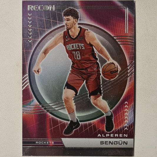 Alperen Sengun 2022-23 Panini Recon #48 NBA Basketball Houston Rockets Excellent sleeved