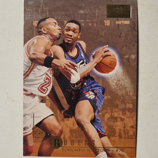 Carlos Rogers 1996 Skybox Premium #114 NBA Basketball Toronto Raptors Excellent sleeved