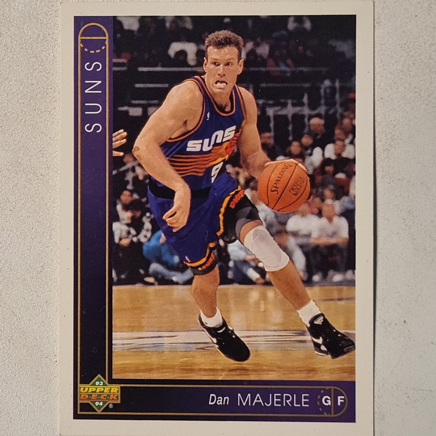 Dan Marjerle 1993 Upper-Deck Collectors Choice #40 NBA Basketball Phoenix Suns very good sleeved