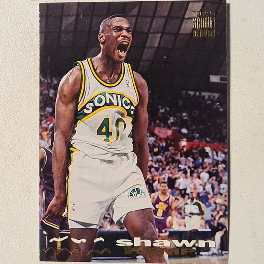 Shawn Kemp 1994 Topps #222 NBA Basketball Seattle Super Sonics very good sleeved