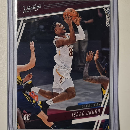 Isaac Okoro 2020-21 Panini Chronicles Prestige Rookie RC #55 NBA Basketball Cleveland Cavaliers Excellent/mint sleeved