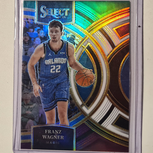 Franz Wagner 2023-24 Panini Select premier Prizm variant #184 NBA Basketball Orlando Magic mint sleeved