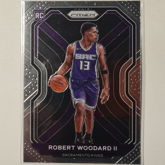 Robert Woodard II 2020-21 Panini Prizm Rookie RC #281 NBA Basketball Sacramento Kings mint sleeved