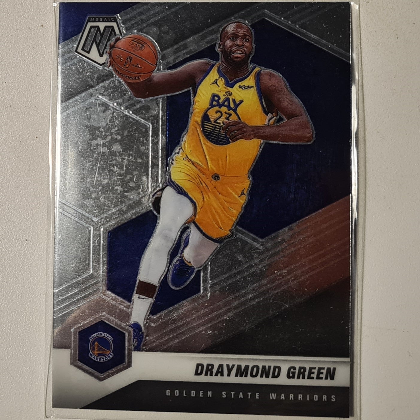 Draymond Green 2020-21 Panini Mosaic #55 NBA Basketball Golden State Warriors Excellent sleeved