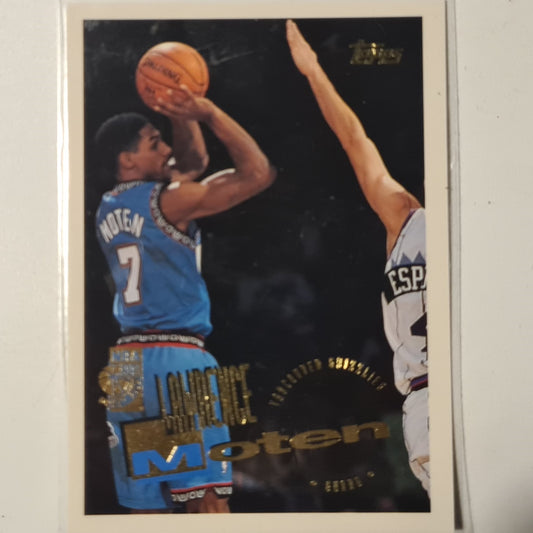 Lawrence Moten 1996 Topps #231 NBA Basketball Vancouver Grizzlies Excellent sleeved