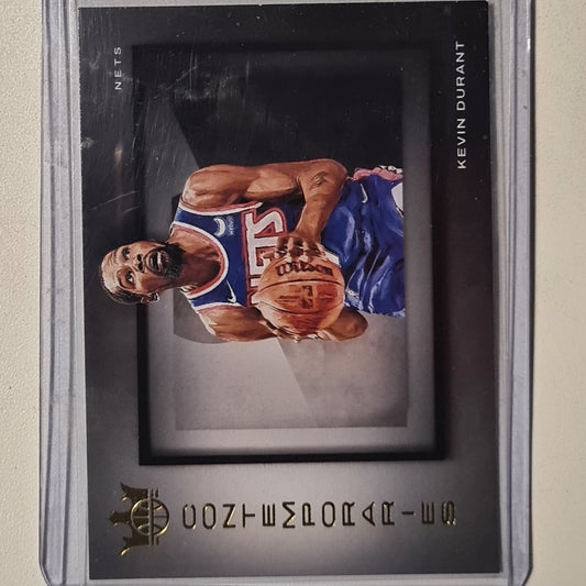 Kevin Durant 2021-22 Panini Court Kings Gold contemporaries #8 NBA Basketball Brooklyn Nets Excellent+