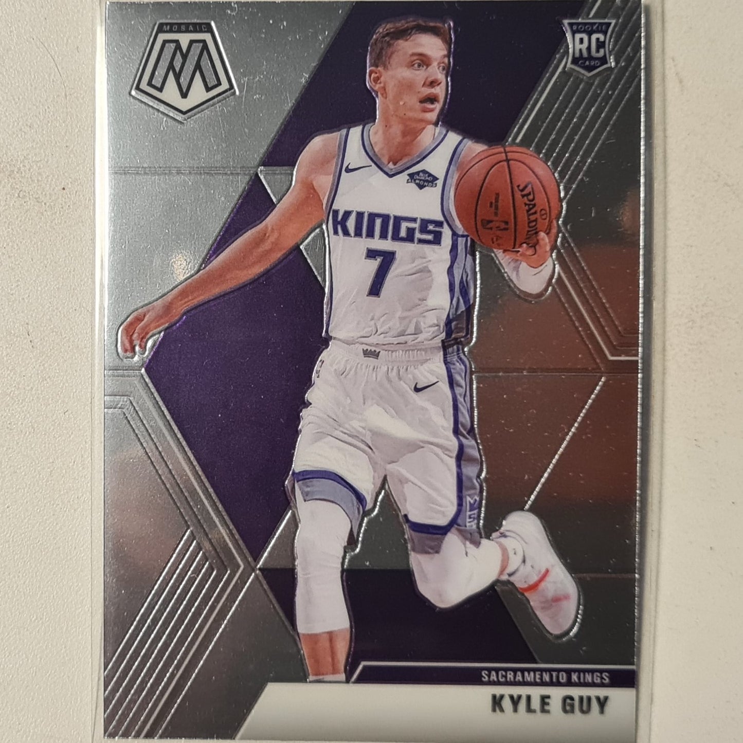 Kyle Guy 2019-20 Panini Mosaic Rookie RC #224 NBA Basketball Sacramento Kings Excellent+