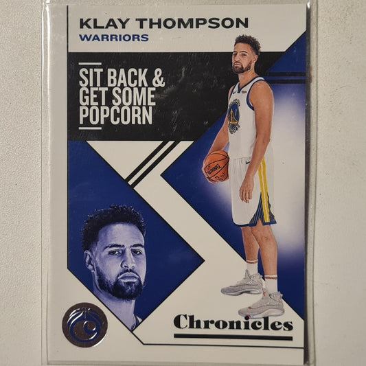 Klay Thompson 2019-20 Panini Chronicles #33 NBA Basketball Golden State Warriors excellent +