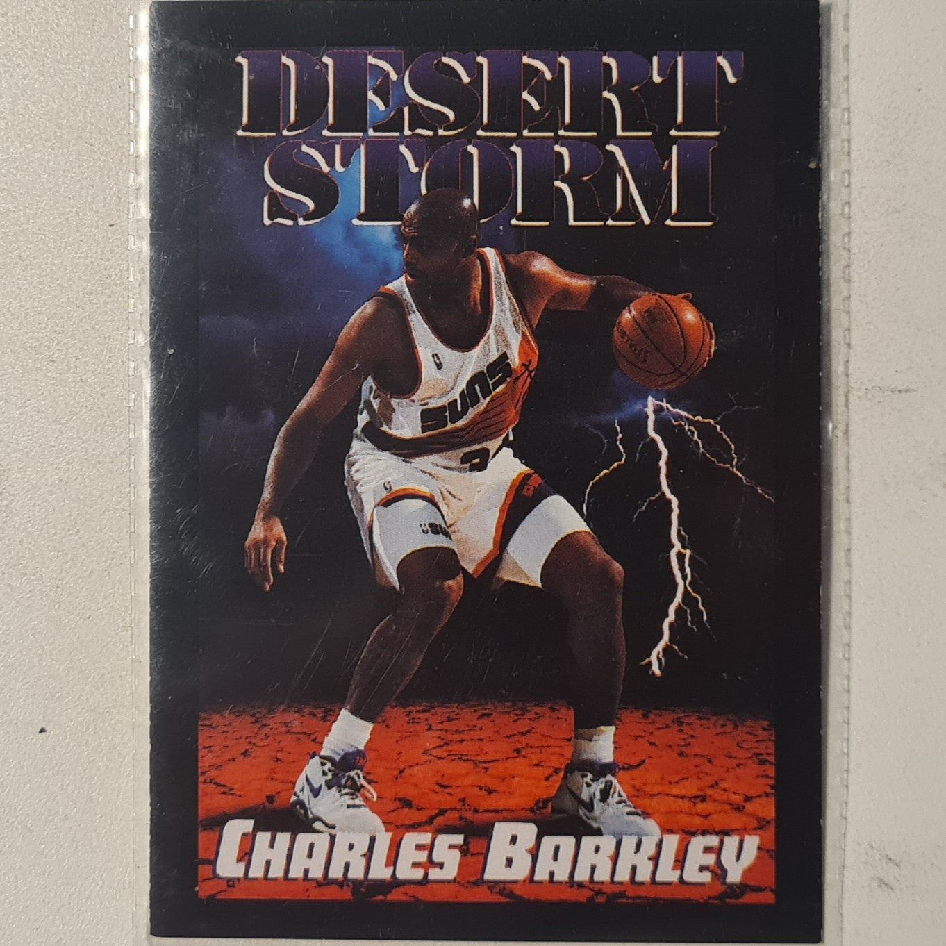 Charles Barkley 1994 Skybox Desert Storm #332 NBA Basketball Phoenix Suns good