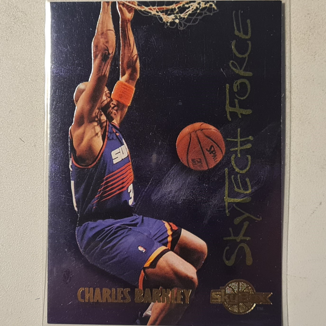 Charles Barkley 1995 Skybox Skytech Force  SF3 NBA Basketball Phoenix Suns excellent