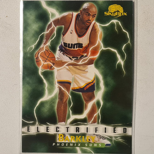 Charles Barkley 1996 Skybox electrified insert #294 NBA Basketball Phoenix Suns excellent