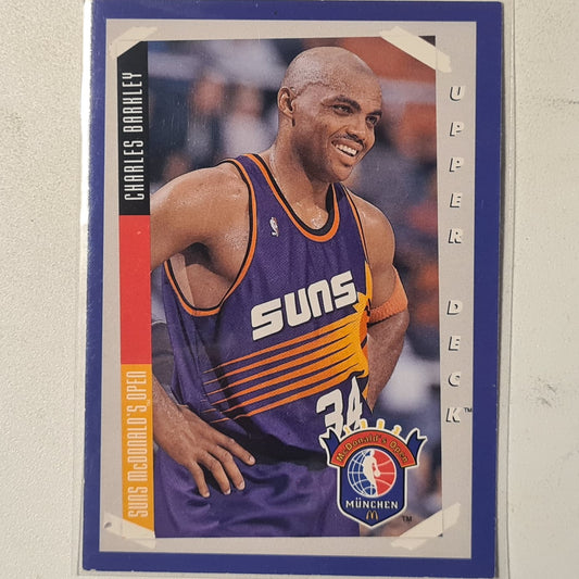 Charles Barkley 1993 Upper-Deck McDonalds Open #498 NBA Basketball phoenix Suns very good