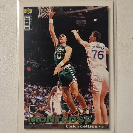 Eric Montross 1995 Upper-Deck #4 NBA Basketball Boston Celtics Excellent