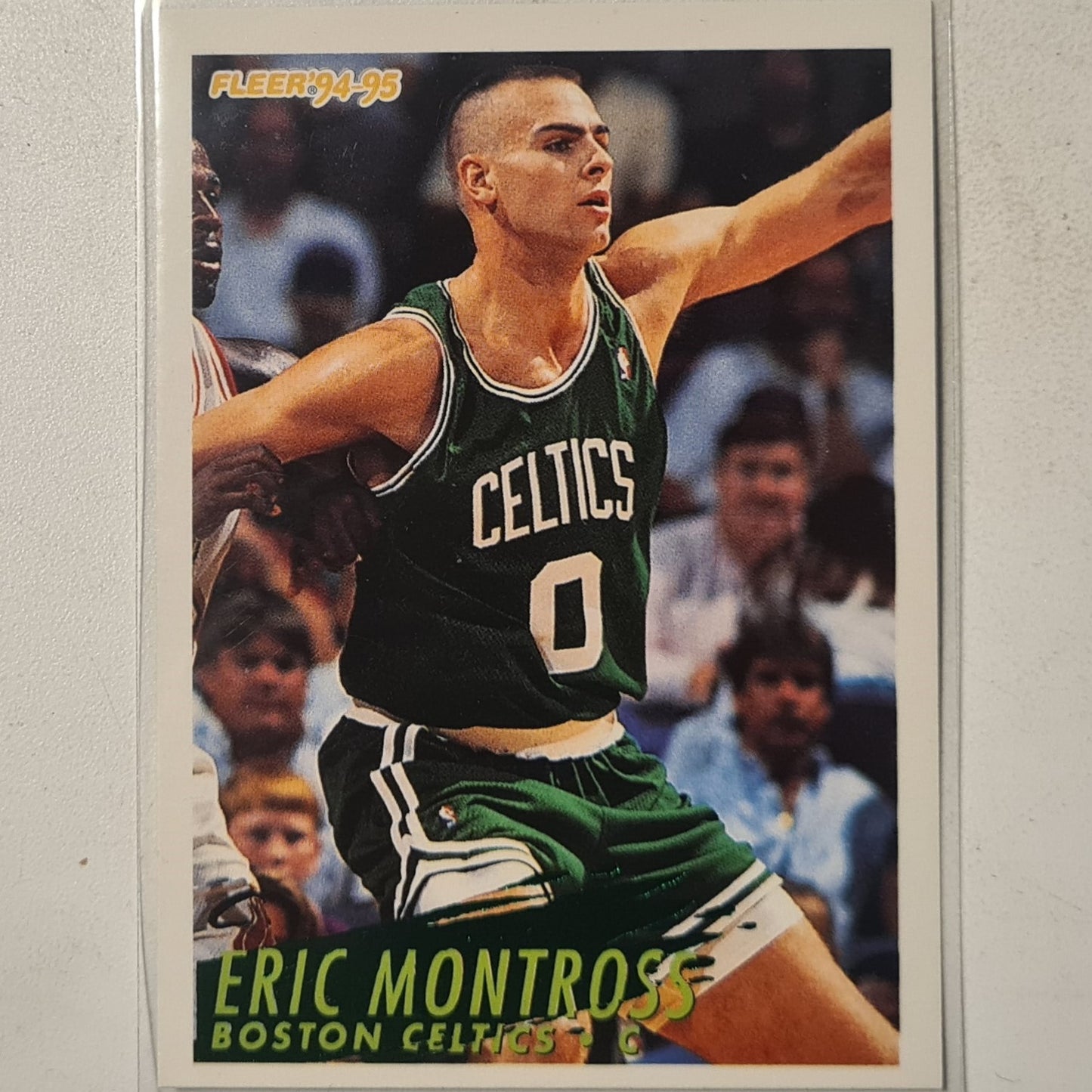 Eric Montross 1995 Fleer 94-95 #249 NBA Basketball Boston Celtics Excellent