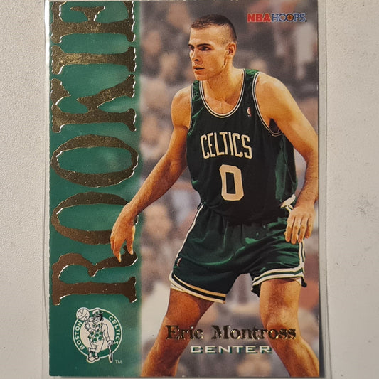 Eric Montross 1995 Skybox NBA Hoops Rookie RC #308 NBA Basketball Boston Celtics Excellent