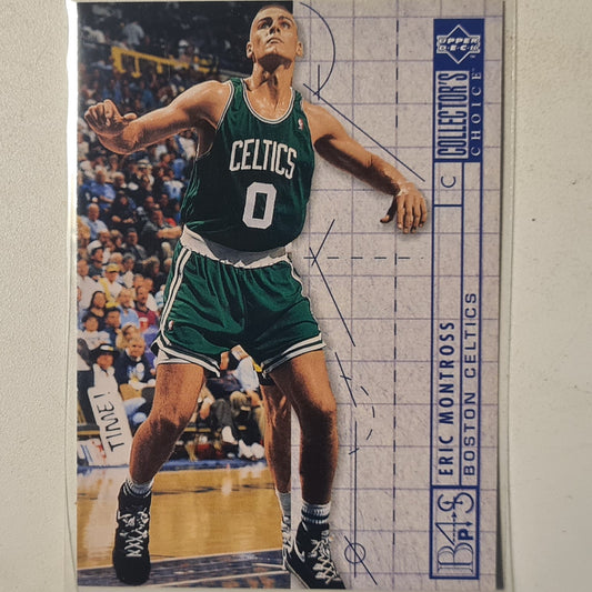 Eric Montross 1994 Upper-Deck blue print for success #373 NBA Basketball Boston Celtics Excellent