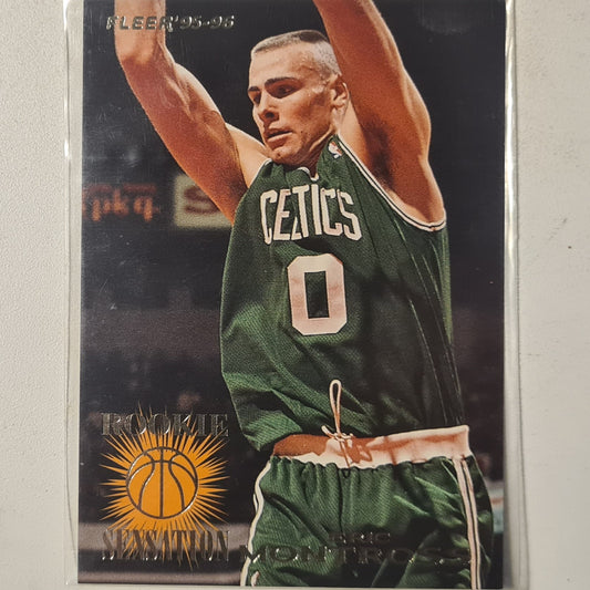 Eric Montross 1995 Fleer Rookie Sensations 95-96  7 of 15 NBA Basketball Boston Celtics Excellent