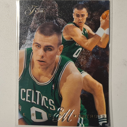 Eric Montross 1995 Fleer Flair 95-96 #7 NBA Basketball Boston Celtics Excellent/mint