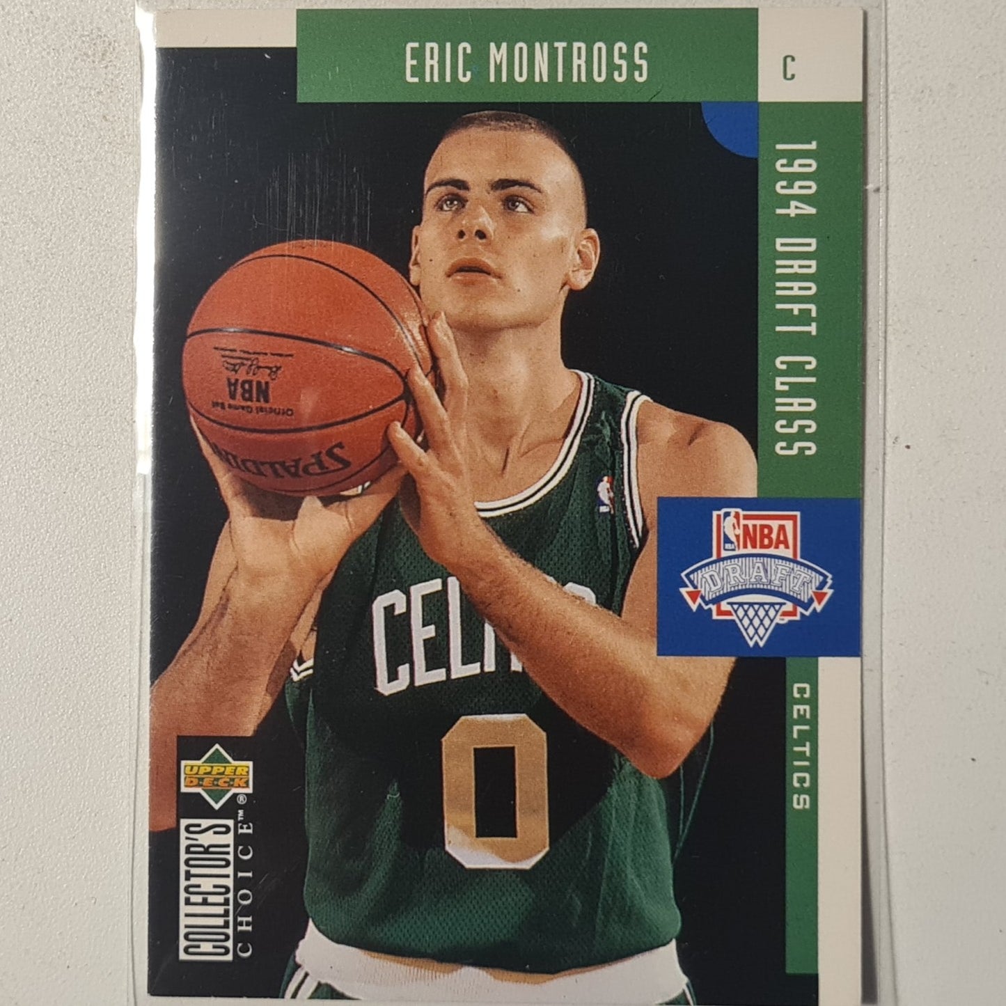 Eric Montross 1994 Upper-Deck Draft class Rookie RC #414 NBA Basketball Boston Celtics Excellent/mint