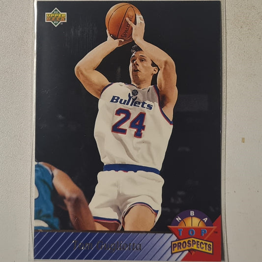 Tom Gugliotta 1993 Upper-Deck Top Prospects Rookie #481 NBA Basketball Washington Bullets Excellent sleeved