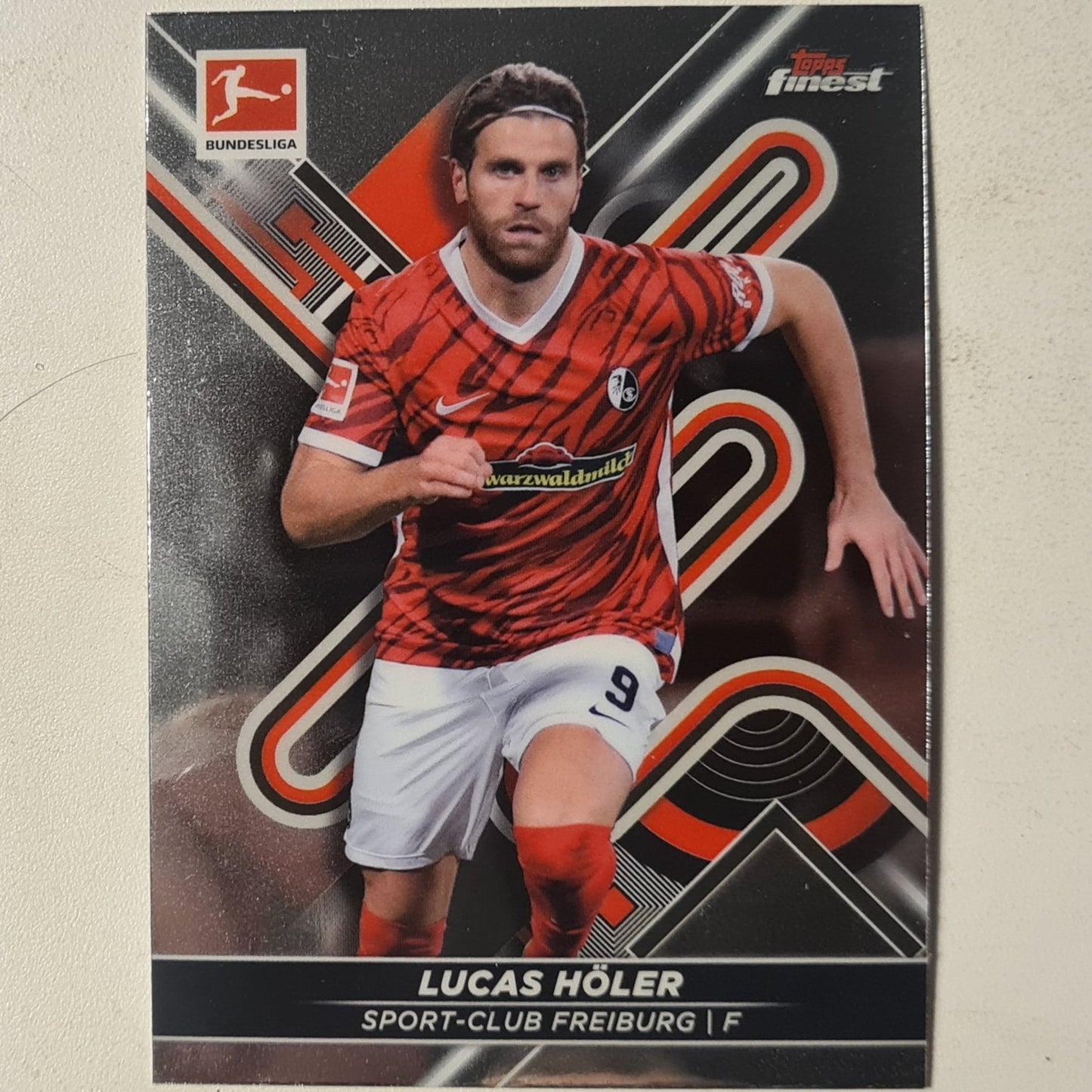 Lucas Holer 2022 Topps Finest Bundesliga  #63 Football Freiburg Excellent sleeved