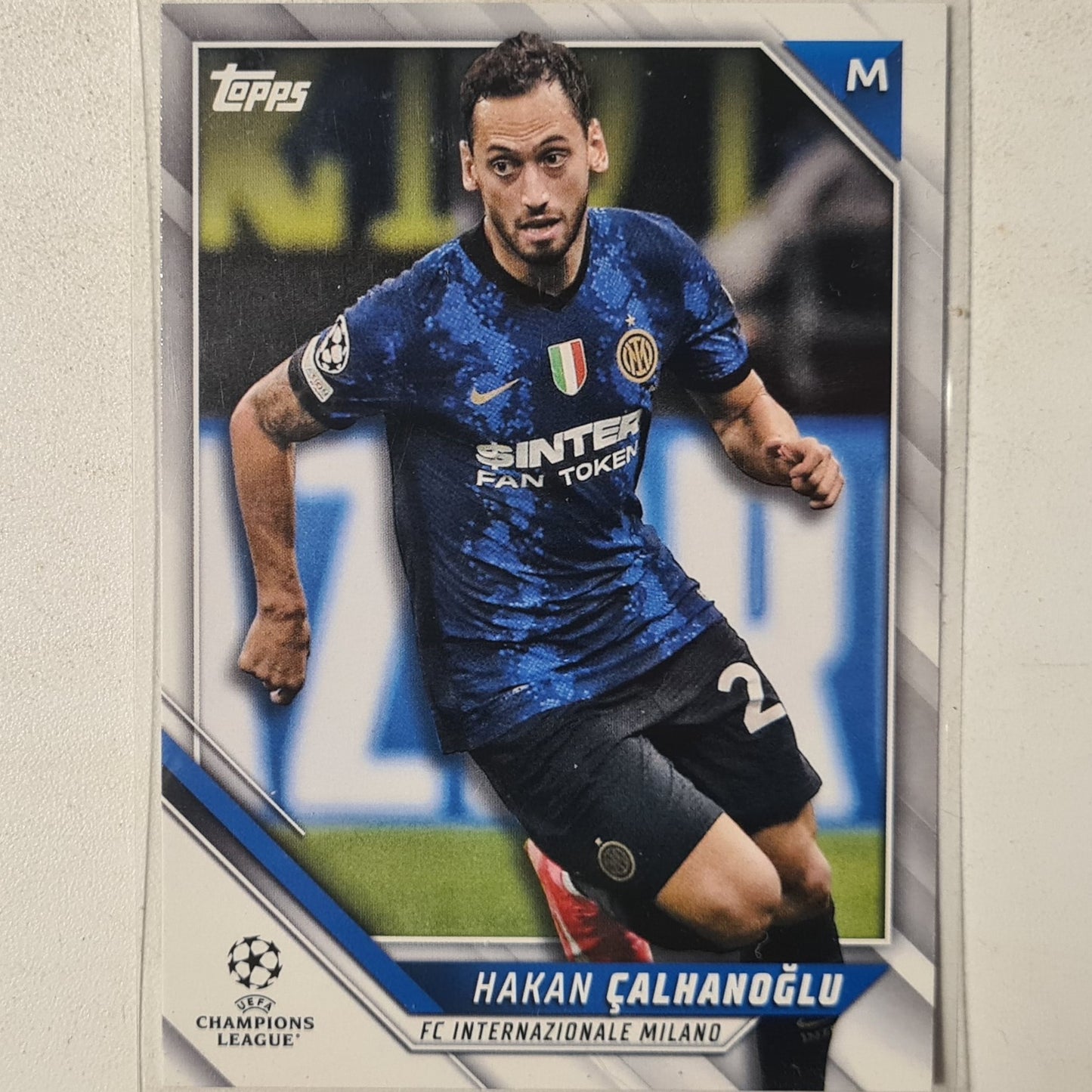 Hakan Calhanoglu 2022 Topps Champions League (Japan) #199 football Inter Milan Excellent/mint sleeved