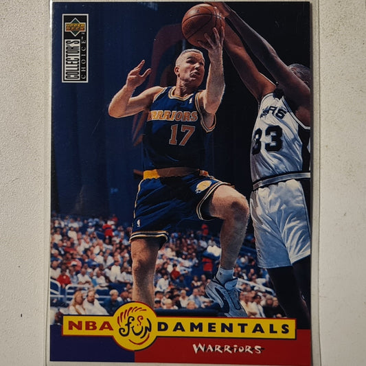 Chris Mullin 1996 Upper-Deck Fundamentals #174 NBA Basketball Golden State Warriors Excellent sleeved