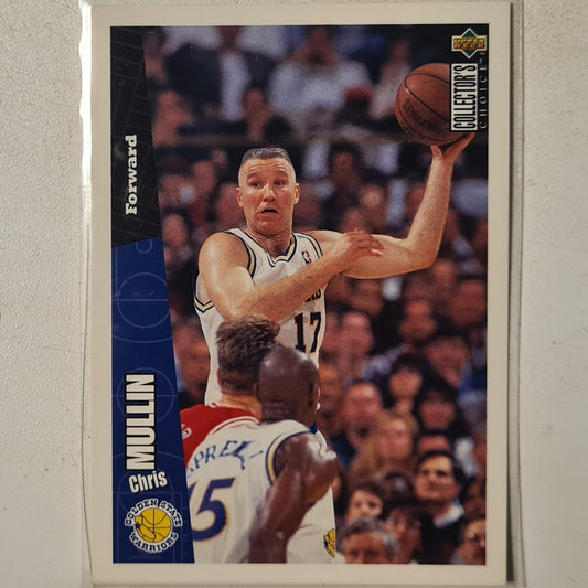 Chris Mullin 1996 Upper-Deck collectors choice #55 NBA Basketball Golden State Warriors Excellent sleeved