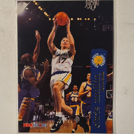 Chris Mullin 1995 Skybox NBA Hoops #54 NBA Basketball Golden State Warriors excellent